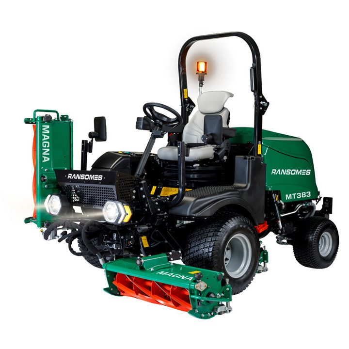 Optimised and retouched image of the Ransomes MT383 Commercial Cylinder Mower