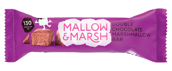 Mallow & Marsh Double Chocolate Bar - original packaging